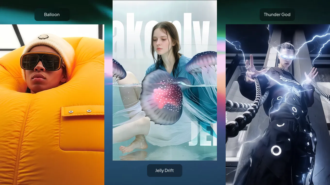 50+ AI video effects to bring your stories to life