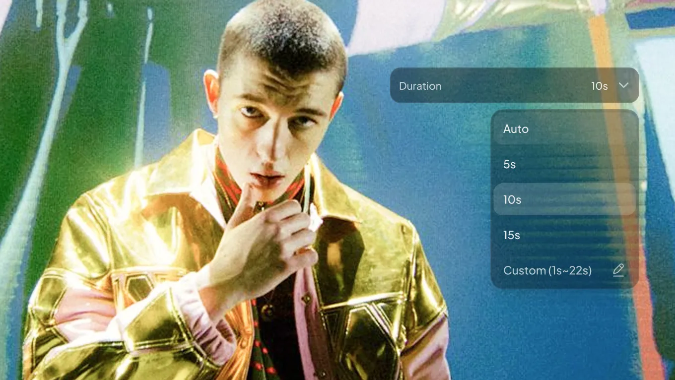 Generate sound effects up to 22 seconds