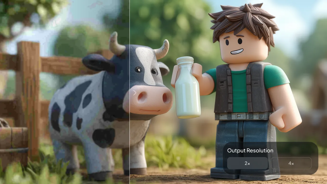 4x Upscaling for Large-Size and Professional Images