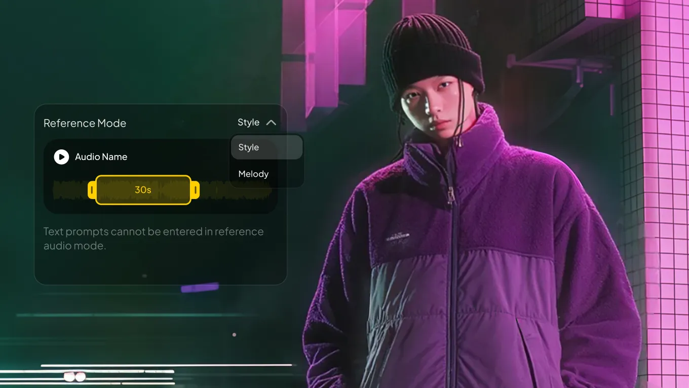 Multiple music generation methods to spark your creativity