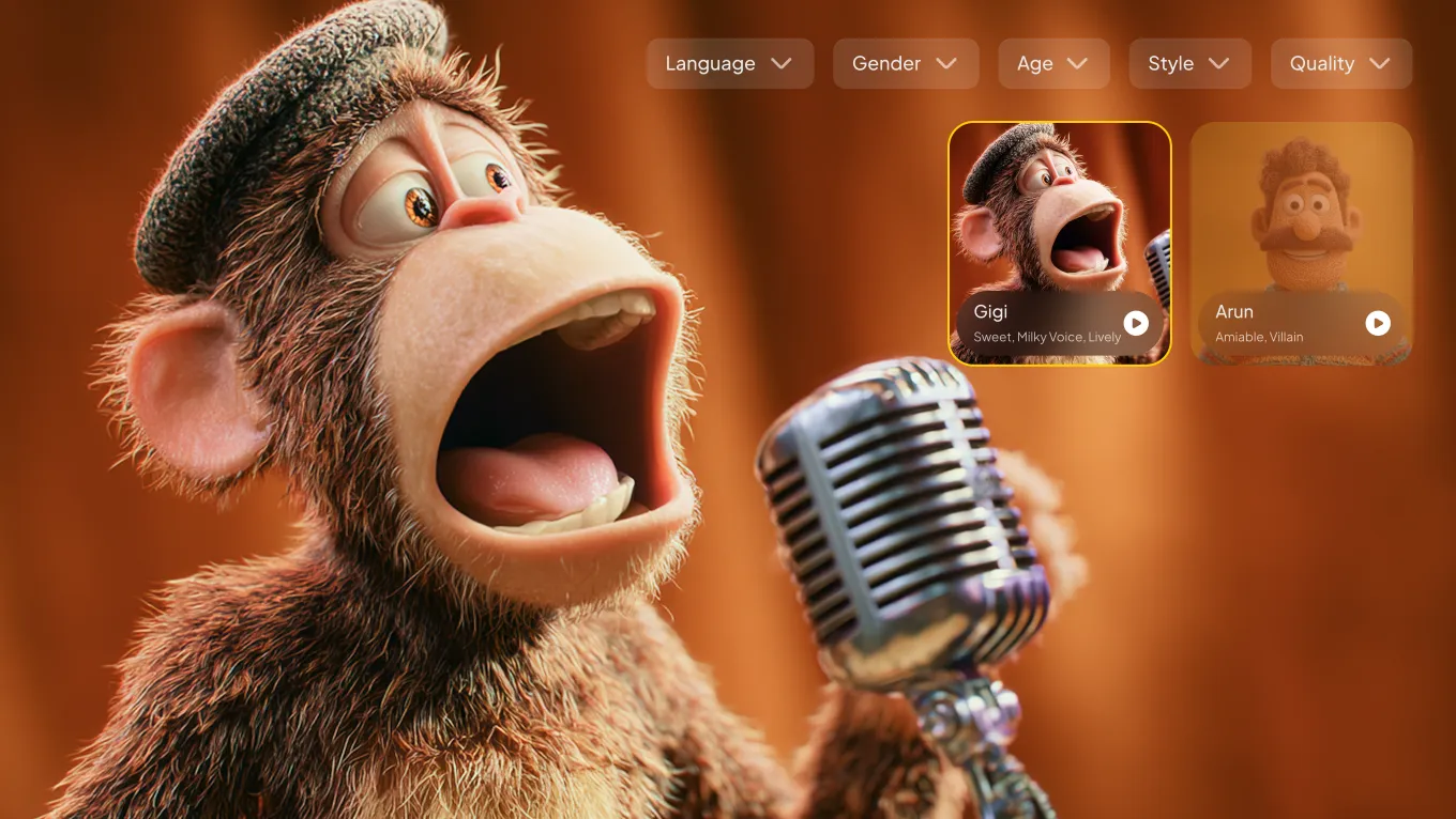 Supports 13+ languages with 200+ voices